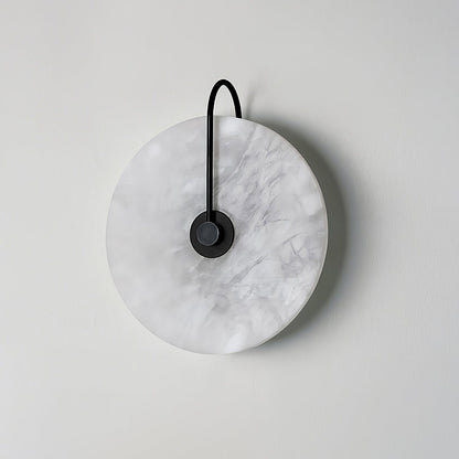 Alabaster LED Wall Lamp - Dimmable, Modern Design, Indoor