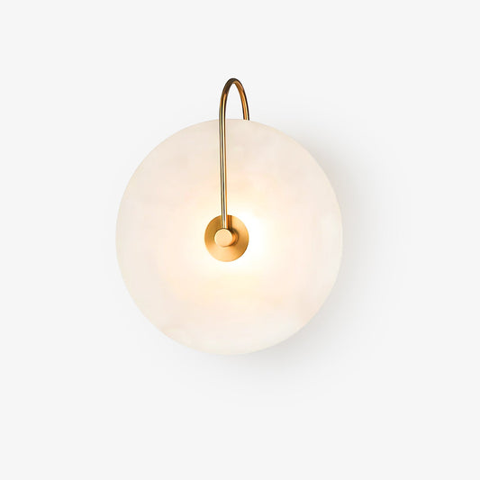 Alabaster LED Wall Lamp - Dimmable, Modern Design, Indoor