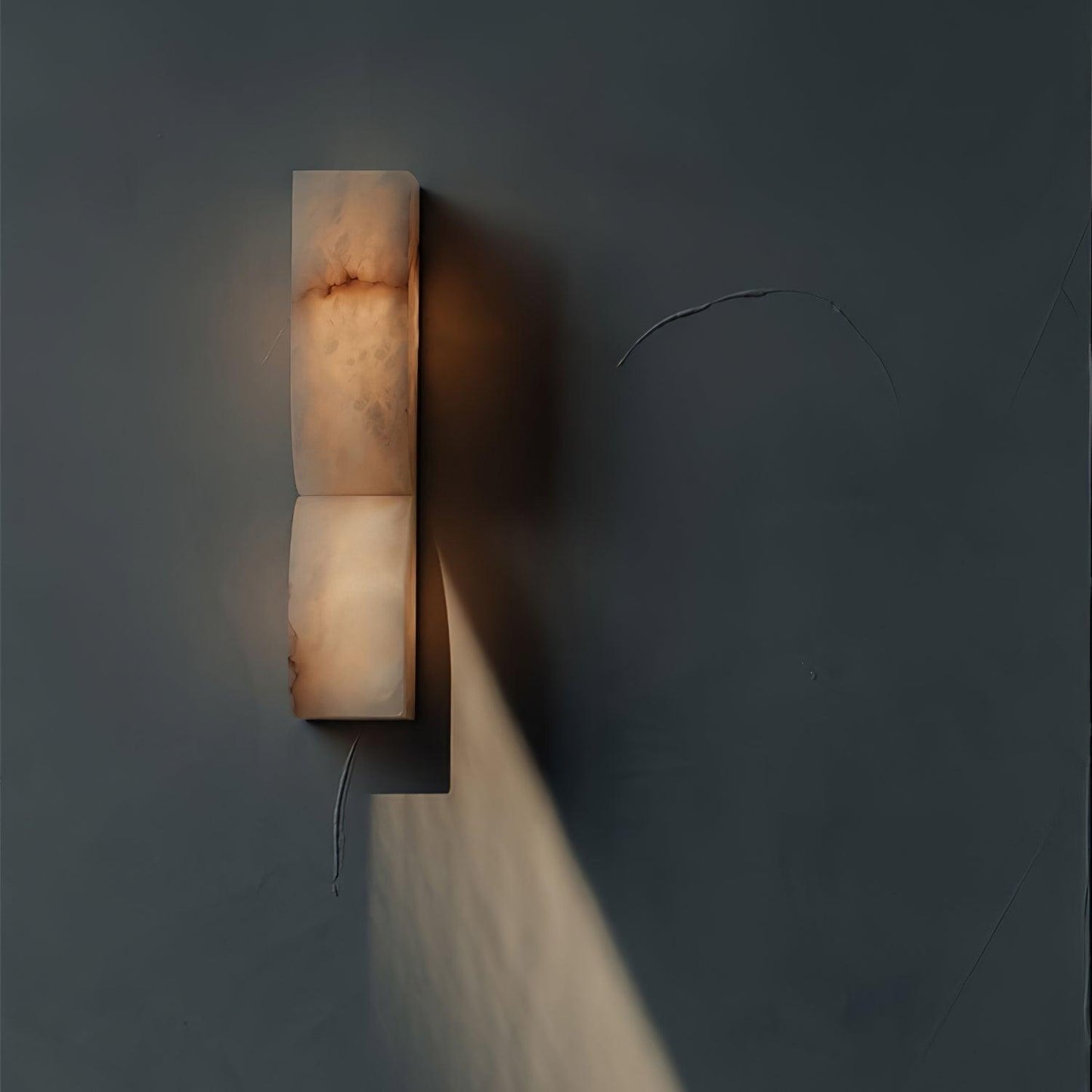 Alabaster Essence Wall Sconce LED Dimmable Indoor Lighting