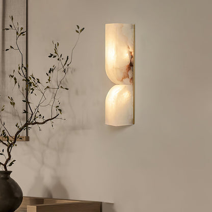 Alabaster Essence Wall Sconce LED Dimmable Indoor Lighting