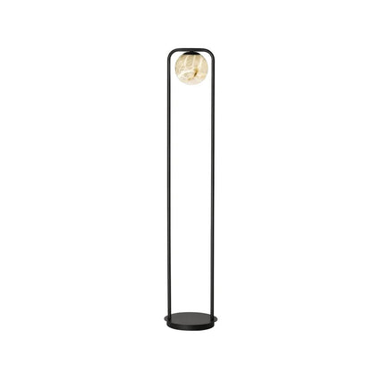 Alabaster Tribeca Floor Lamp - Black LED Indoor Lighting