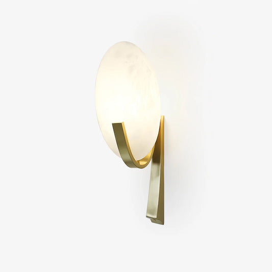 Alice Alabaster Wall Lamp with Integrated LED Light Fixture