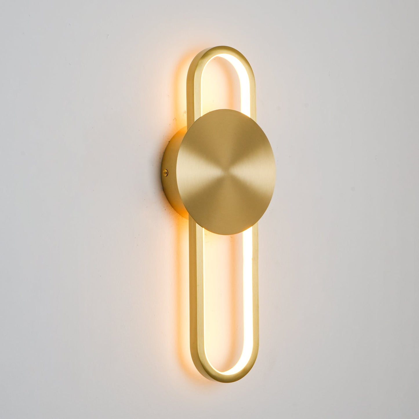 Allen Wall Lamp - Modern LED Brass Finish, Set of 2