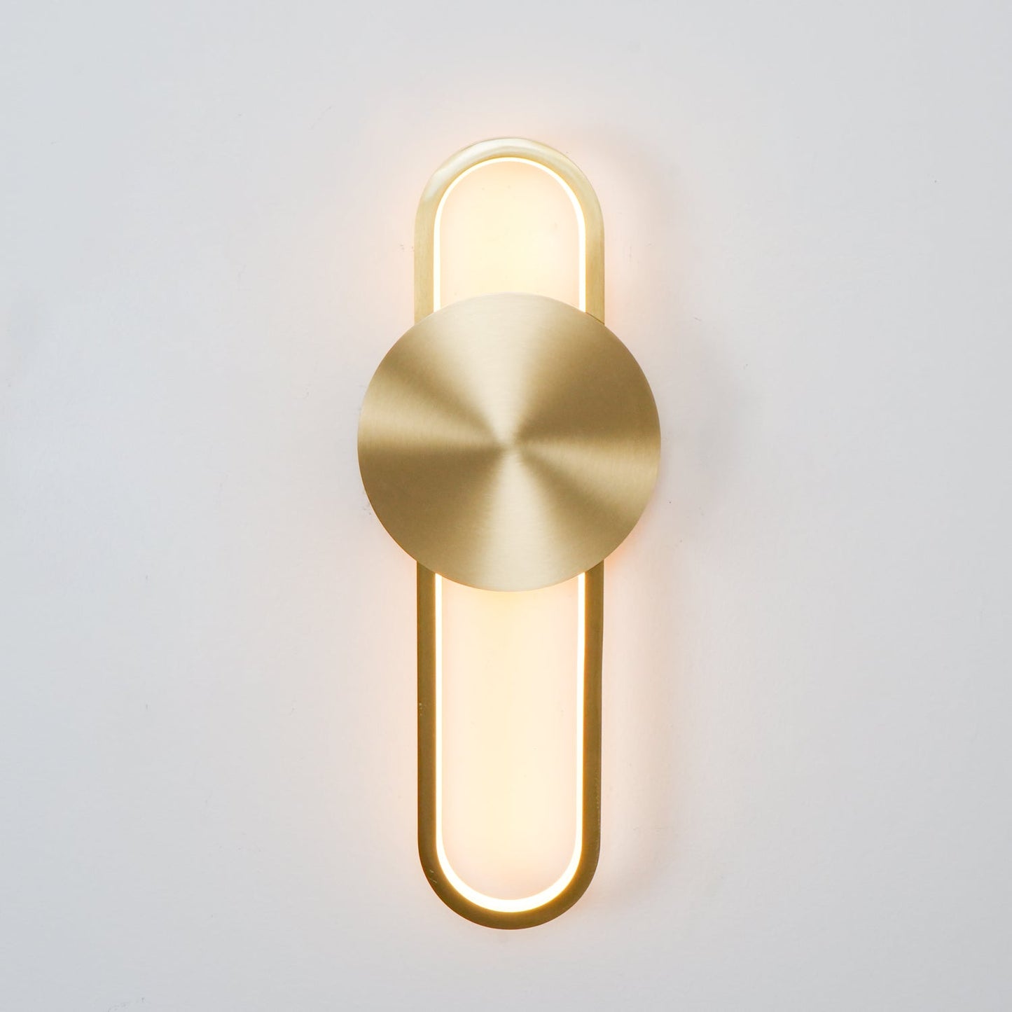 Allen Wall Lamp - Modern LED Brass Finish, Set of 2