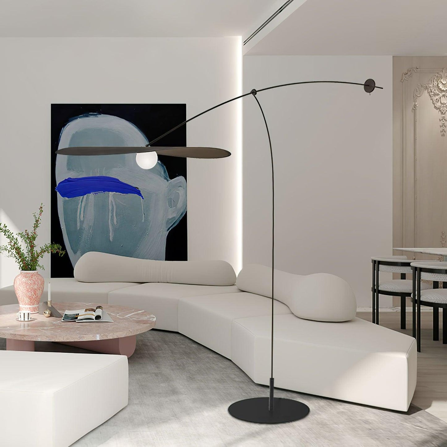 Alonso Floor Lamp - Modern LED Lighting for Living Room