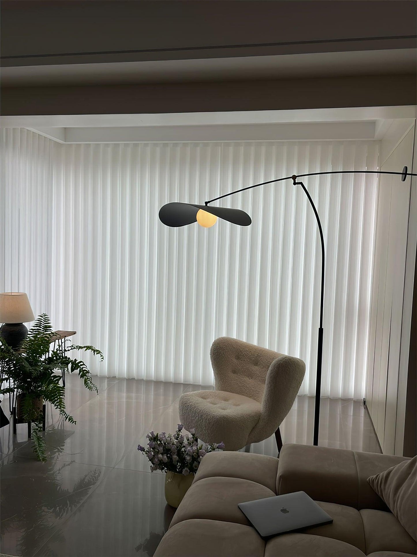 Alonso Floor Lamp - Modern LED Lighting for Living Room