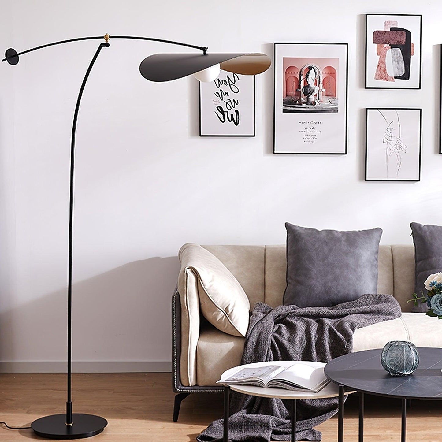 Alonso Floor Lamp - Modern LED Lighting for Living Room