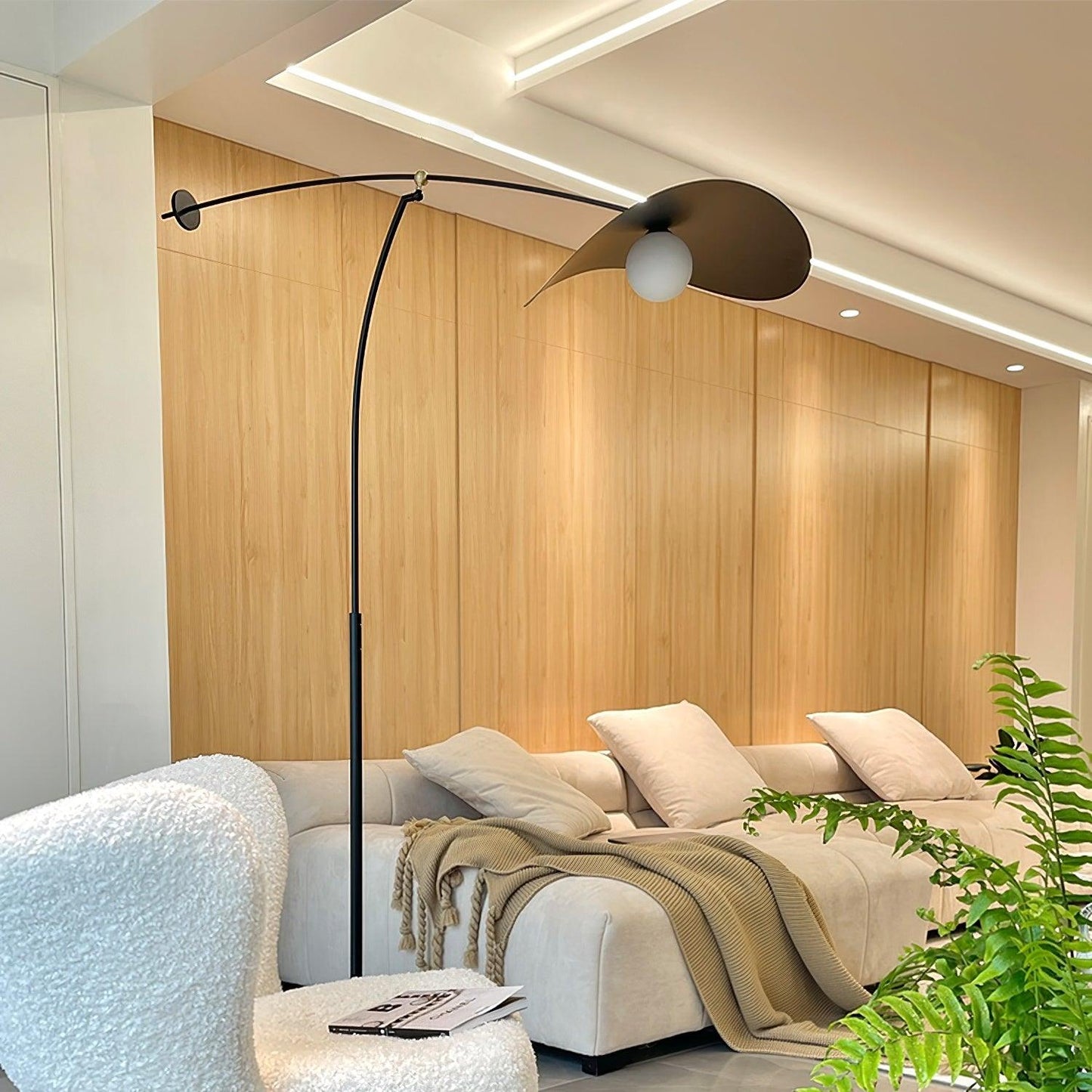 Alonso Floor Lamp - Modern LED Lighting for Living Room