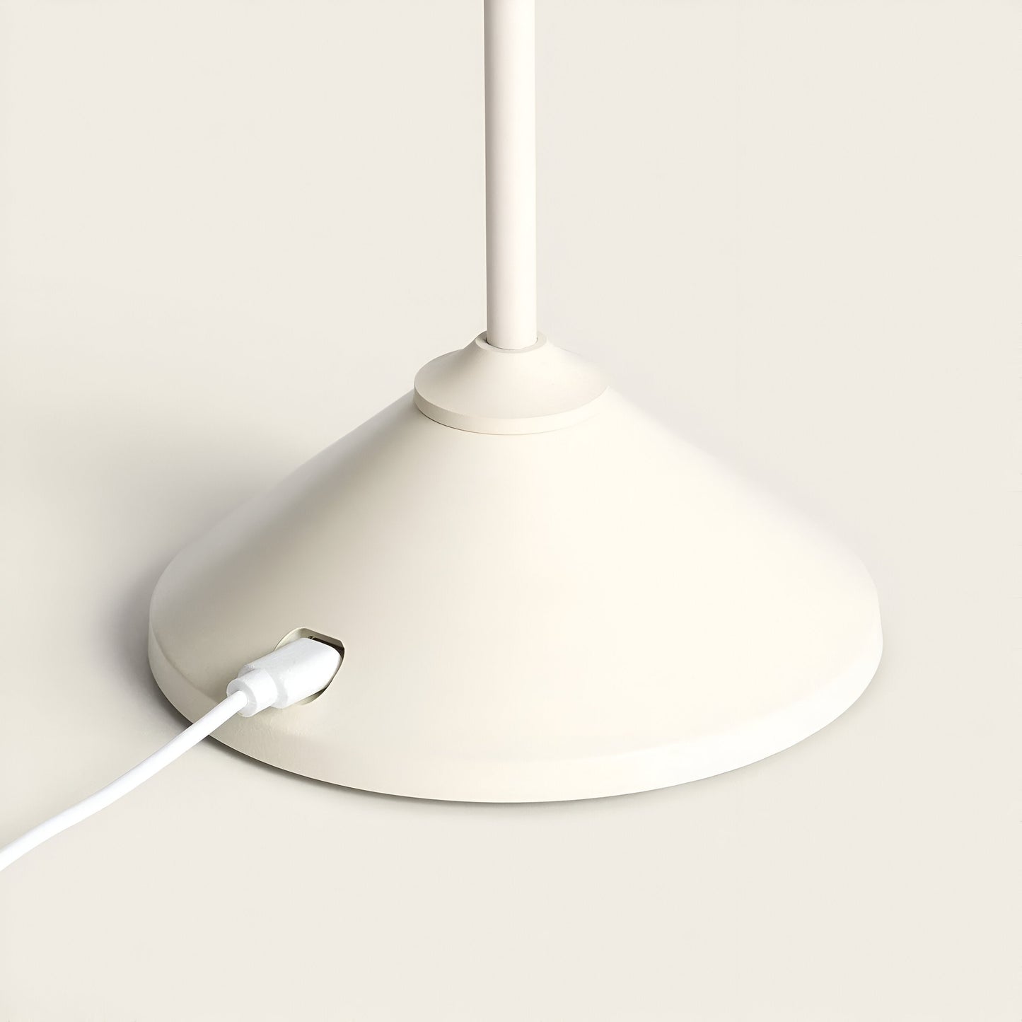 AluBrite Aluminium LED Umbrella Lamp - USB Rechargeable & Touch Dimmer
