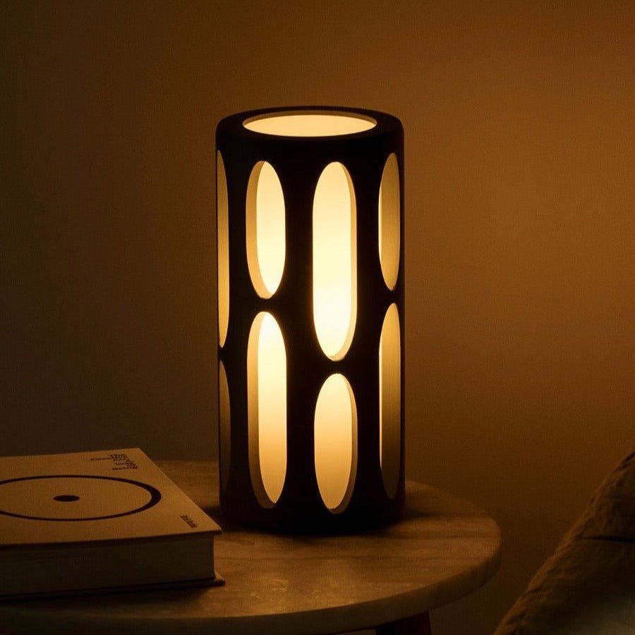BioGlow Amoeba-Inspired 3D-Printed Table Lamp with Dimmer