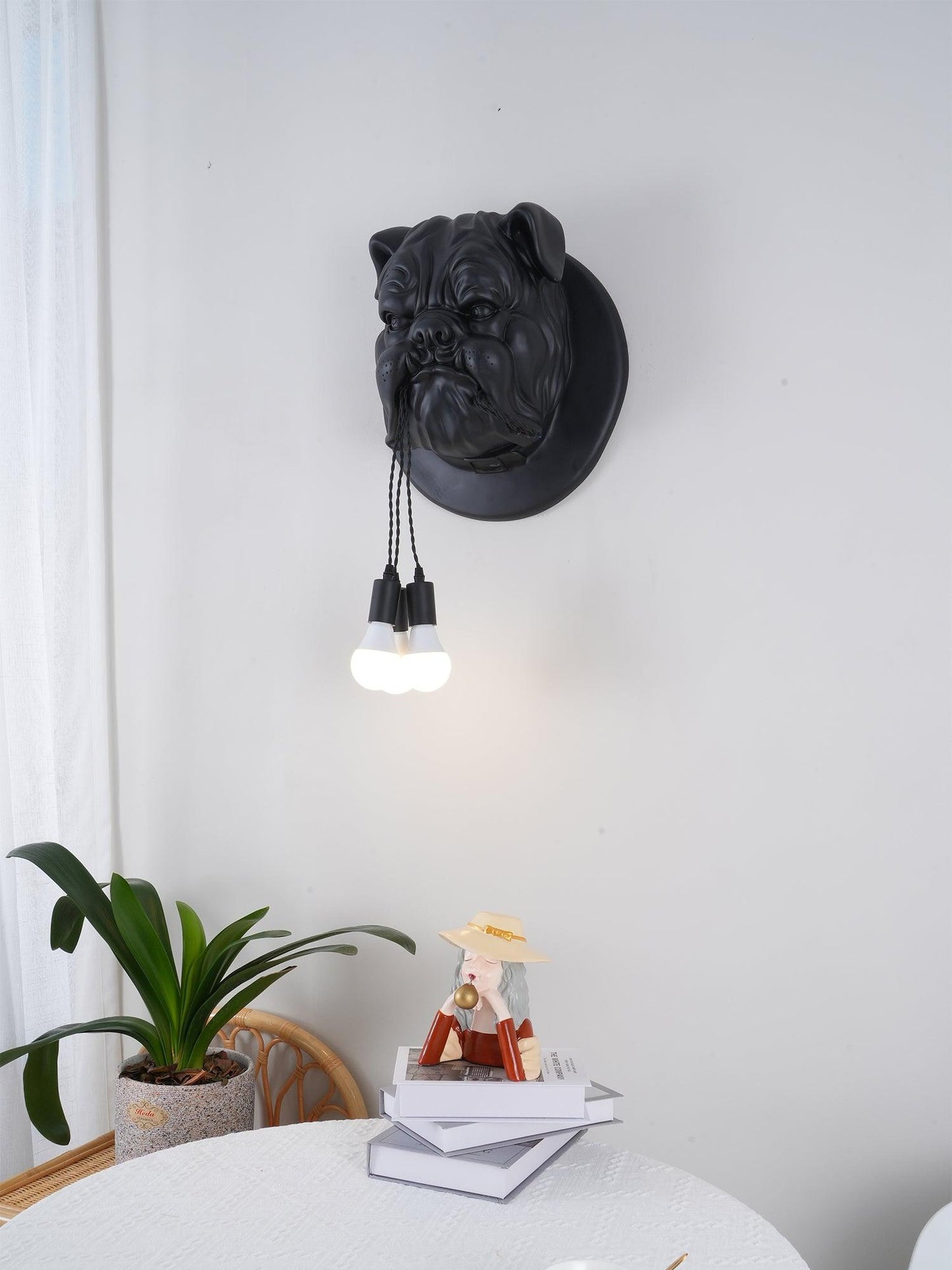 Amsterdam Wall Lamp - Indoor LED Bulldog Sconce Light