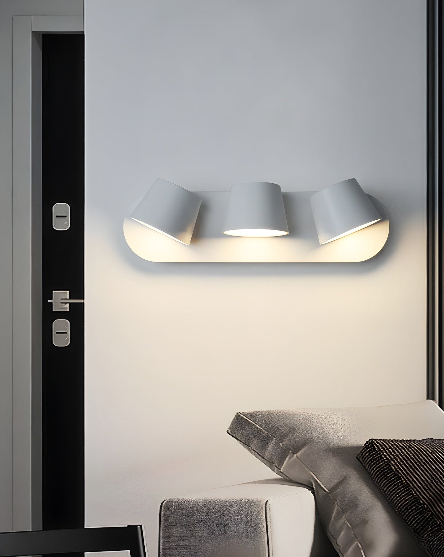 Angle Adjustable Plug-in Wall Lamp with LED Lighting