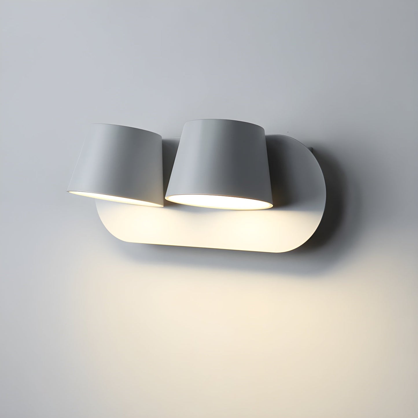 Angle Adjustable Plug-in Wall Lamp with LED Lighting