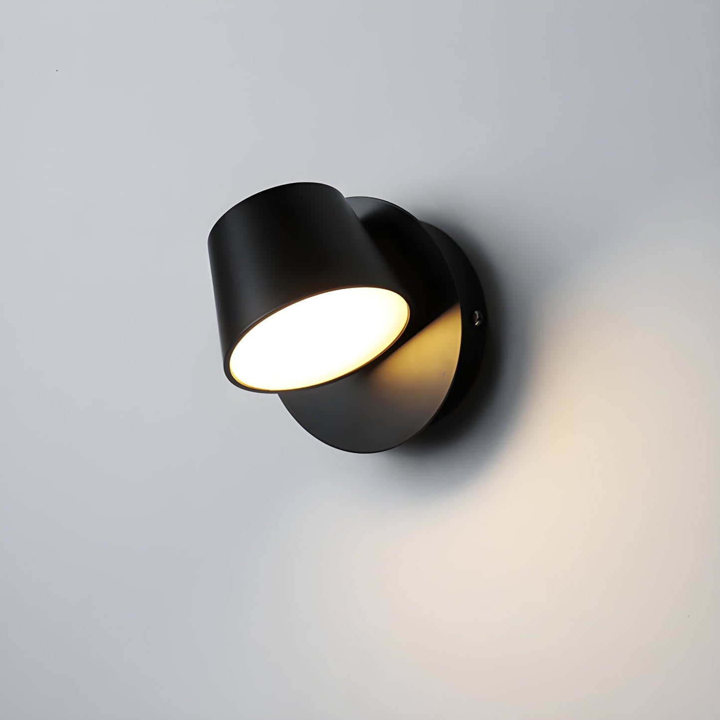 Angle Adjustable Plug-in Wall Lamp with LED Lighting