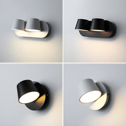 Angle Adjustable Plug-in Wall Lamp with LED Lighting