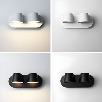 Angle Adjustable Plug-in Wall Lamp with LED Lighting