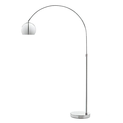 Angler Floor Lamp with Adjustable Head and LED Light