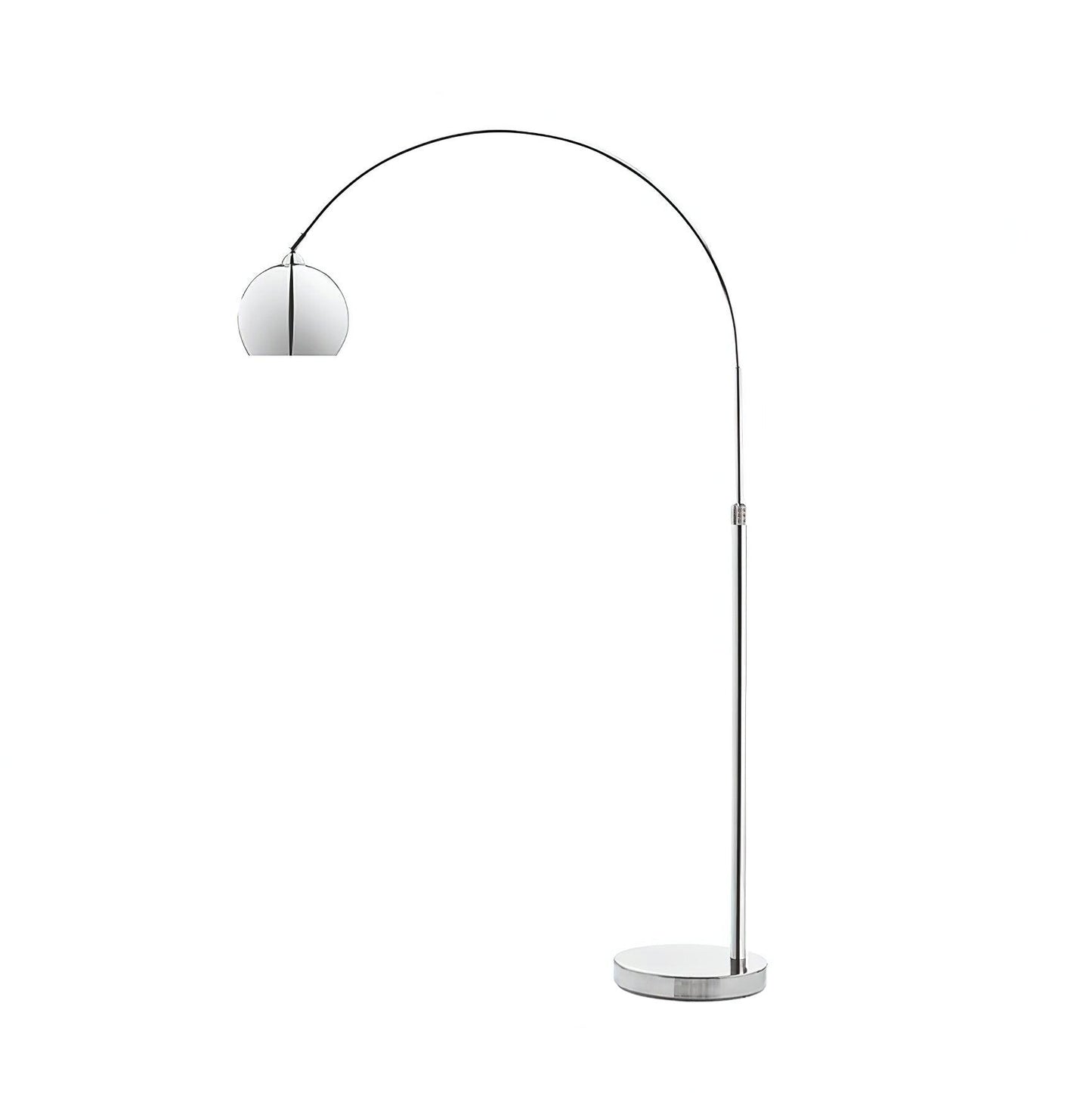 Angler Floor Lamp with Adjustable Head and LED Light