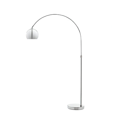 Angler Floor Lamp with Adjustable Head and LED Light