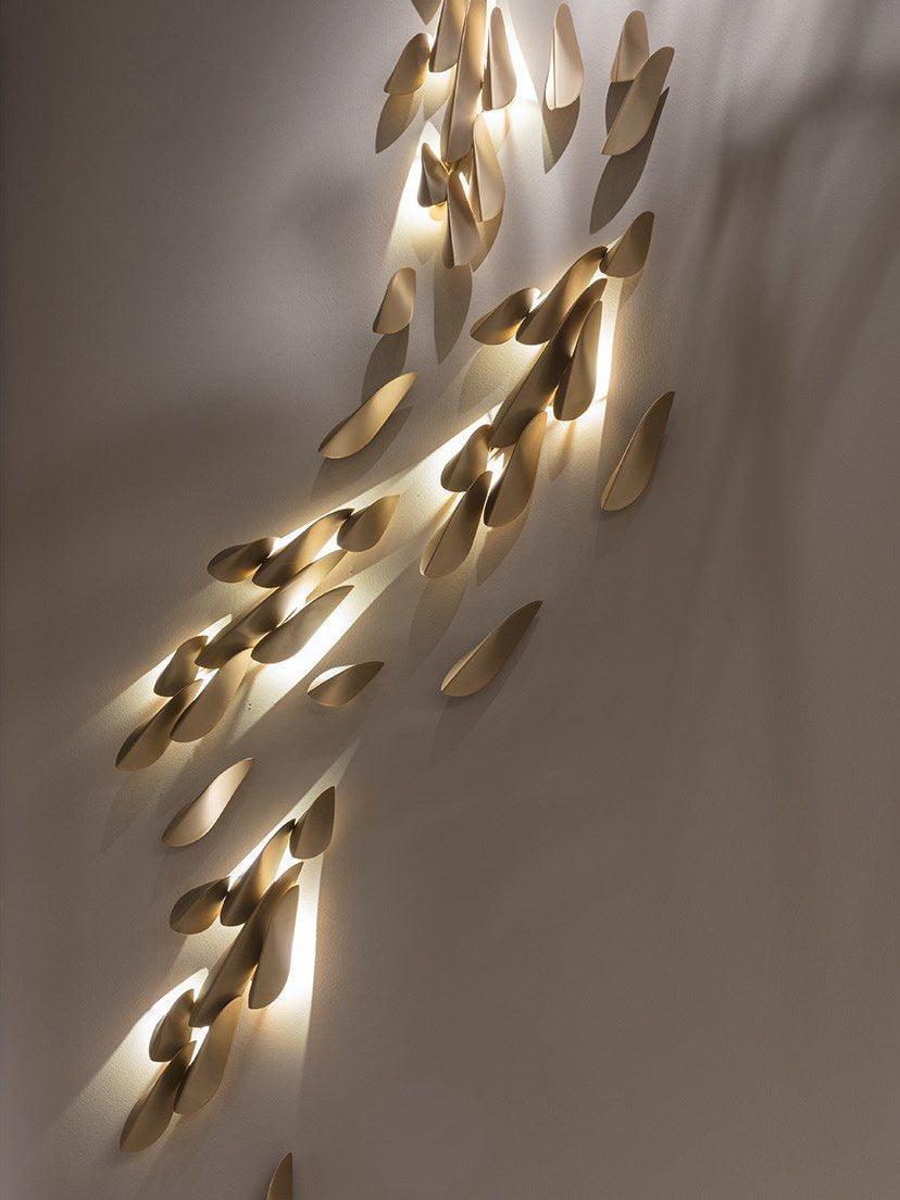 Anodine Wall Lamp - Brass LED Indoor Lighting Fixture
