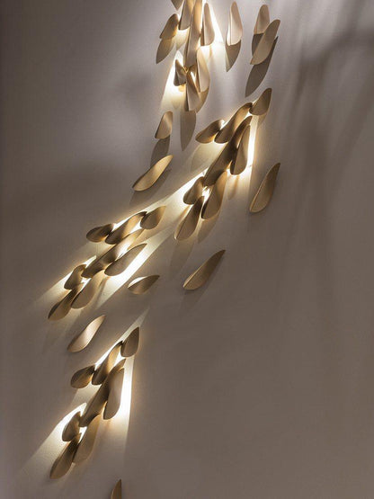 Anodine Wall Lamp - Brass LED Indoor Lighting Fixture