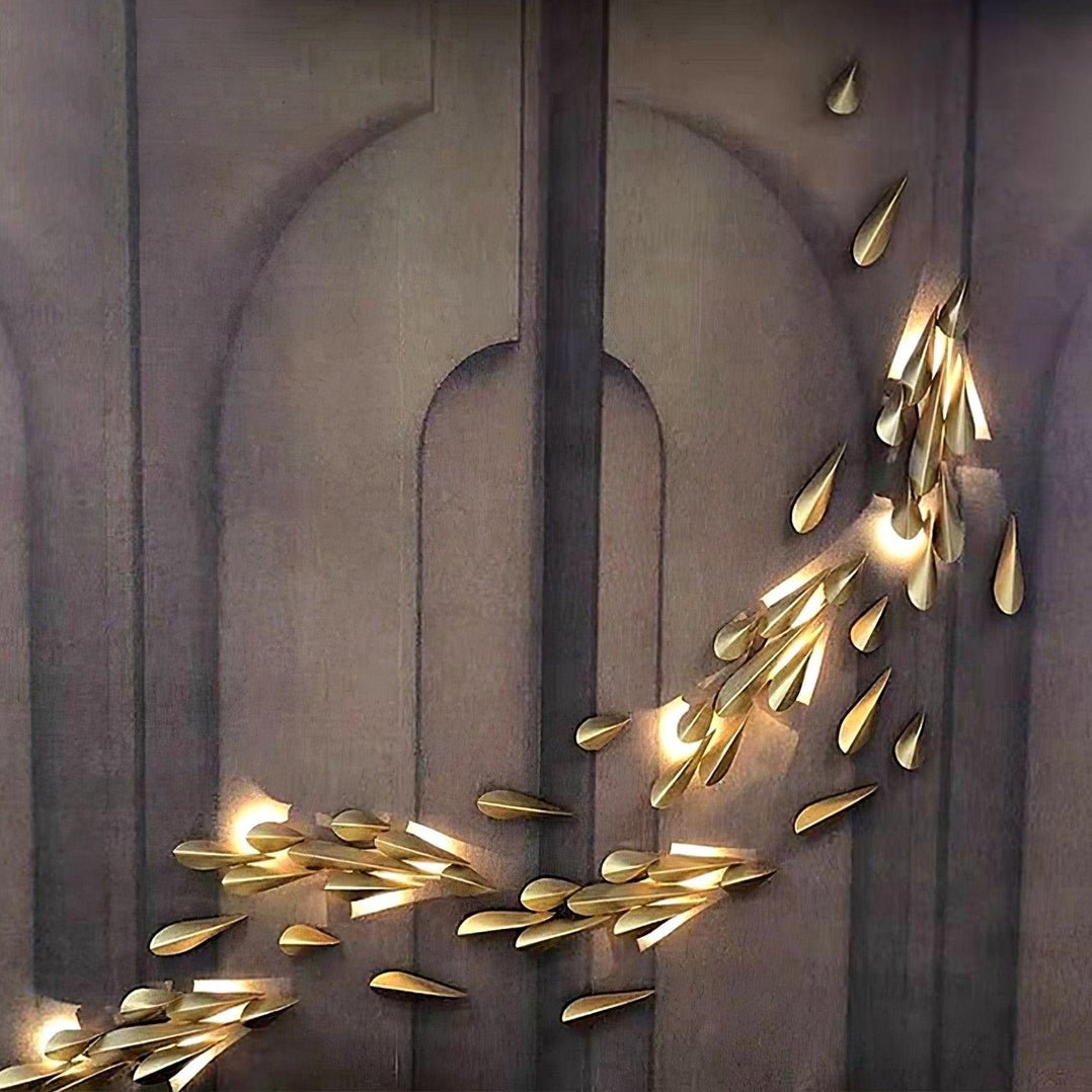 Anodine Wall Lamp - Brass LED Indoor Lighting Fixture