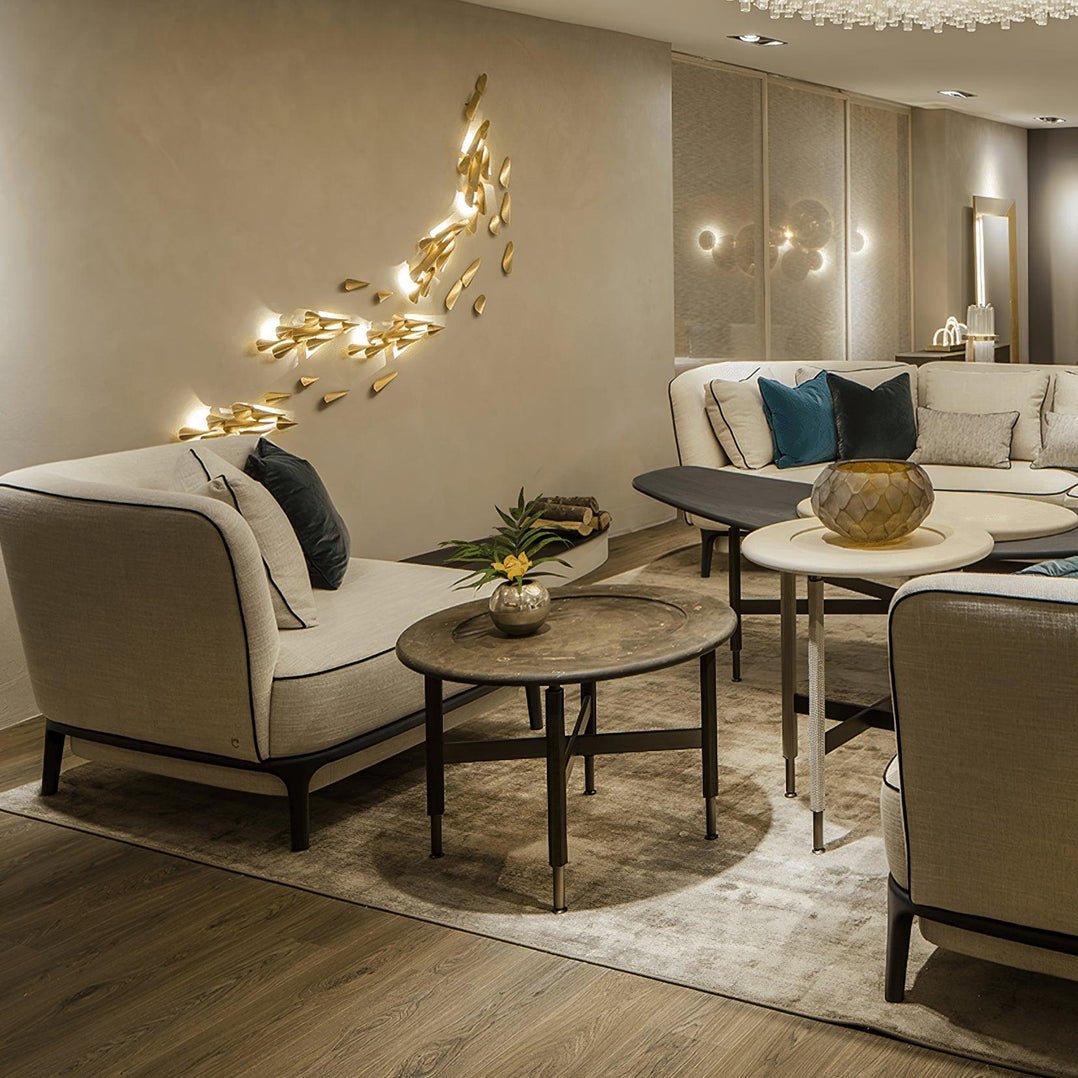 Anodine Wall Lamp - Brass LED Indoor Lighting Fixture