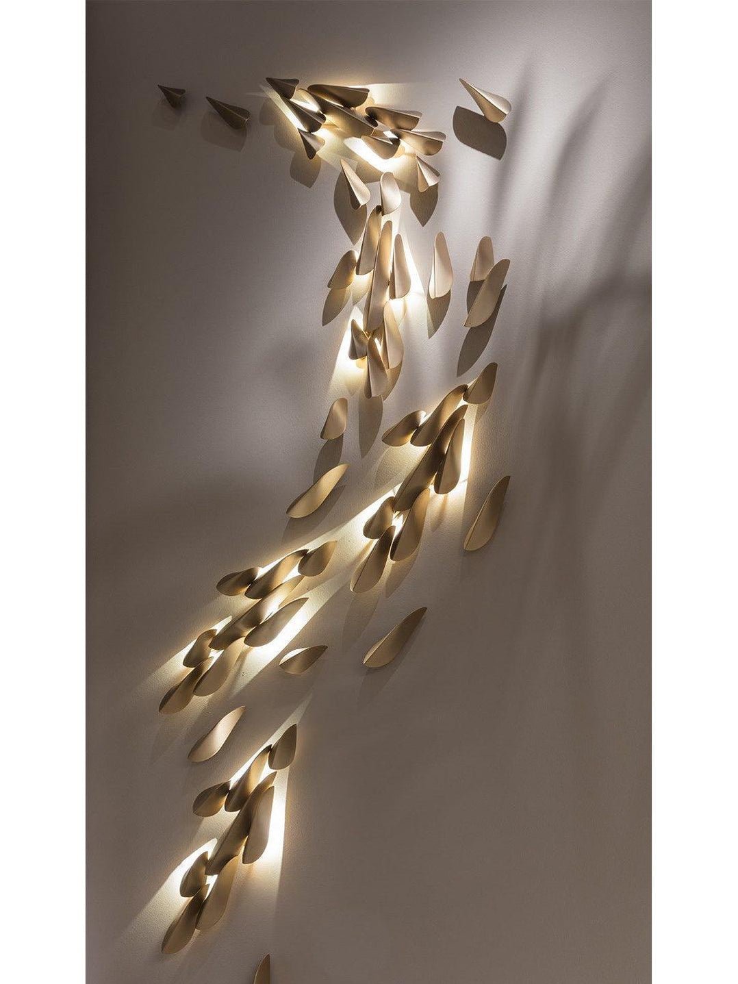 Anodine Wall Lamp - Brass LED Indoor Lighting Fixture