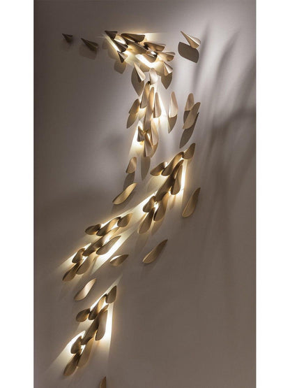 Anodine Wall Lamp - Brass LED Indoor Lighting Fixture