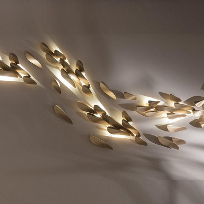 Anodine Wall Lamp - Brass LED Indoor Lighting Fixture