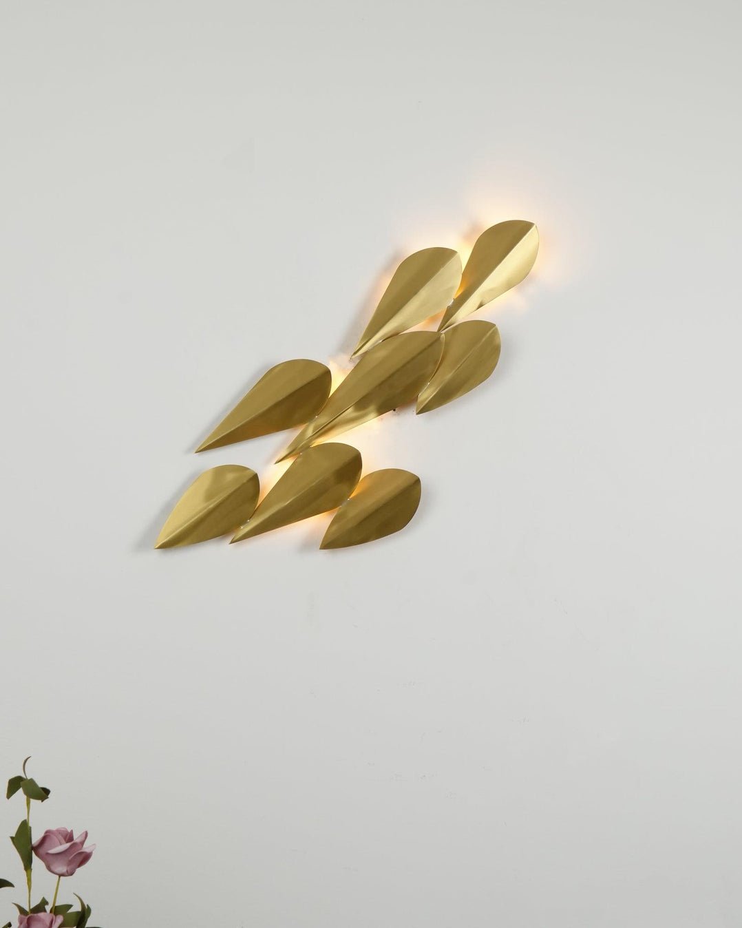 Anodine Wall Lamp - Brass LED Indoor Lighting Fixture
