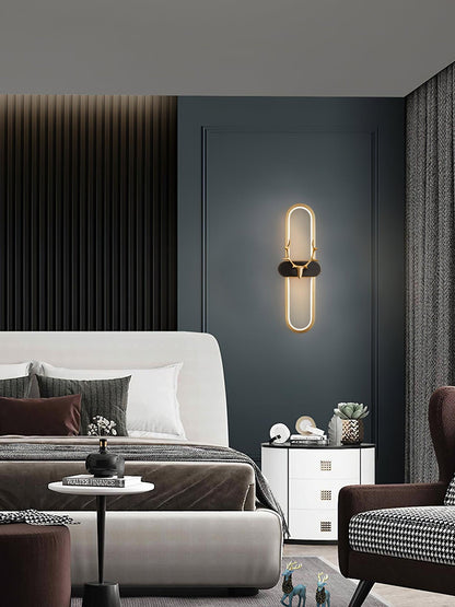 Antlers Halo Wall Lamp - Dimmable LED Brass Indoor Lighting