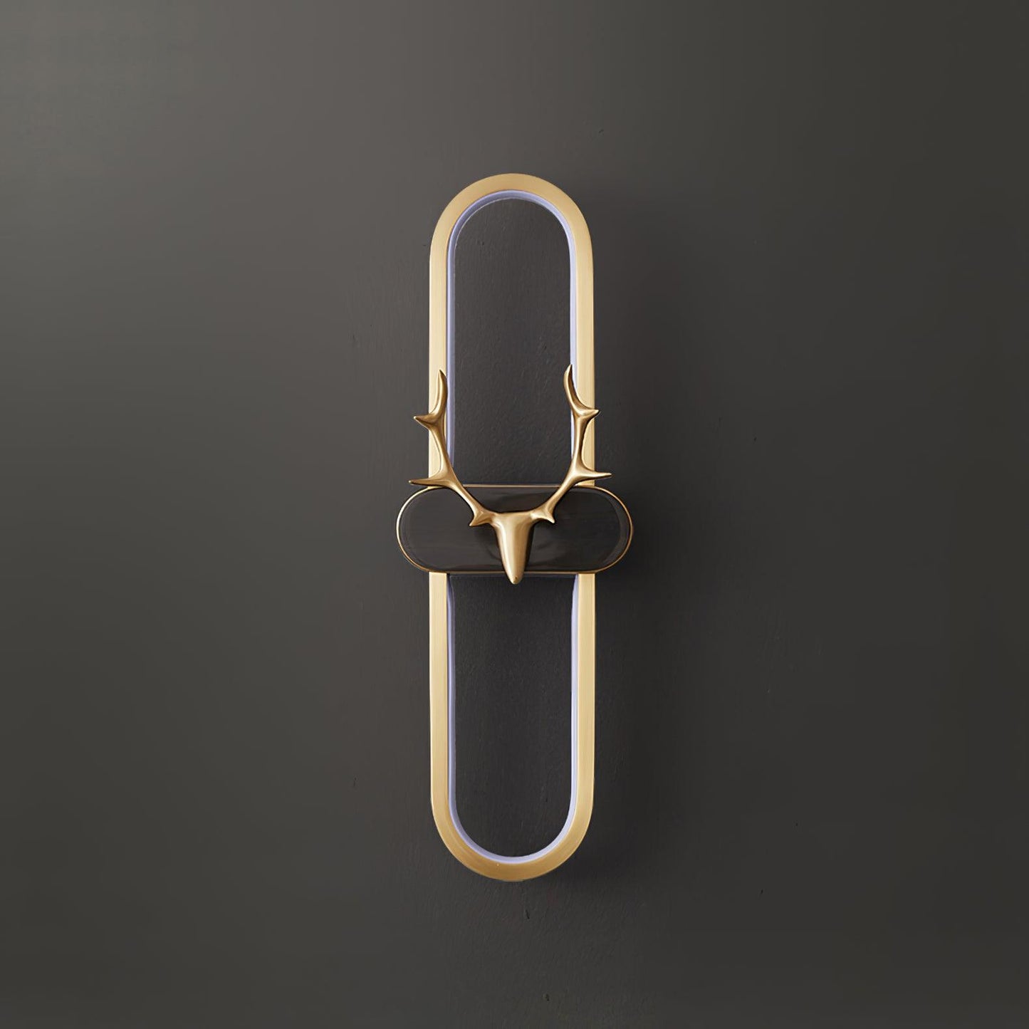 Antlers Halo Wall Lamp - Dimmable LED Brass Indoor Lighting