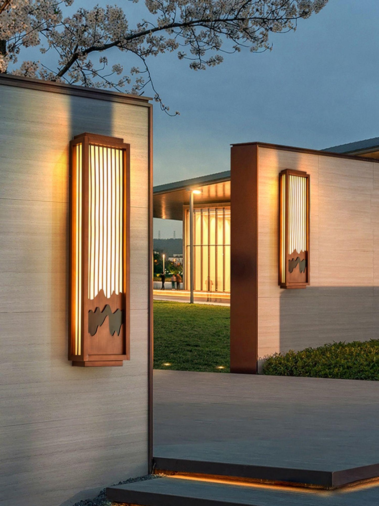 Anvia Outdoor Wall Light with Integrated LED, Waterproof