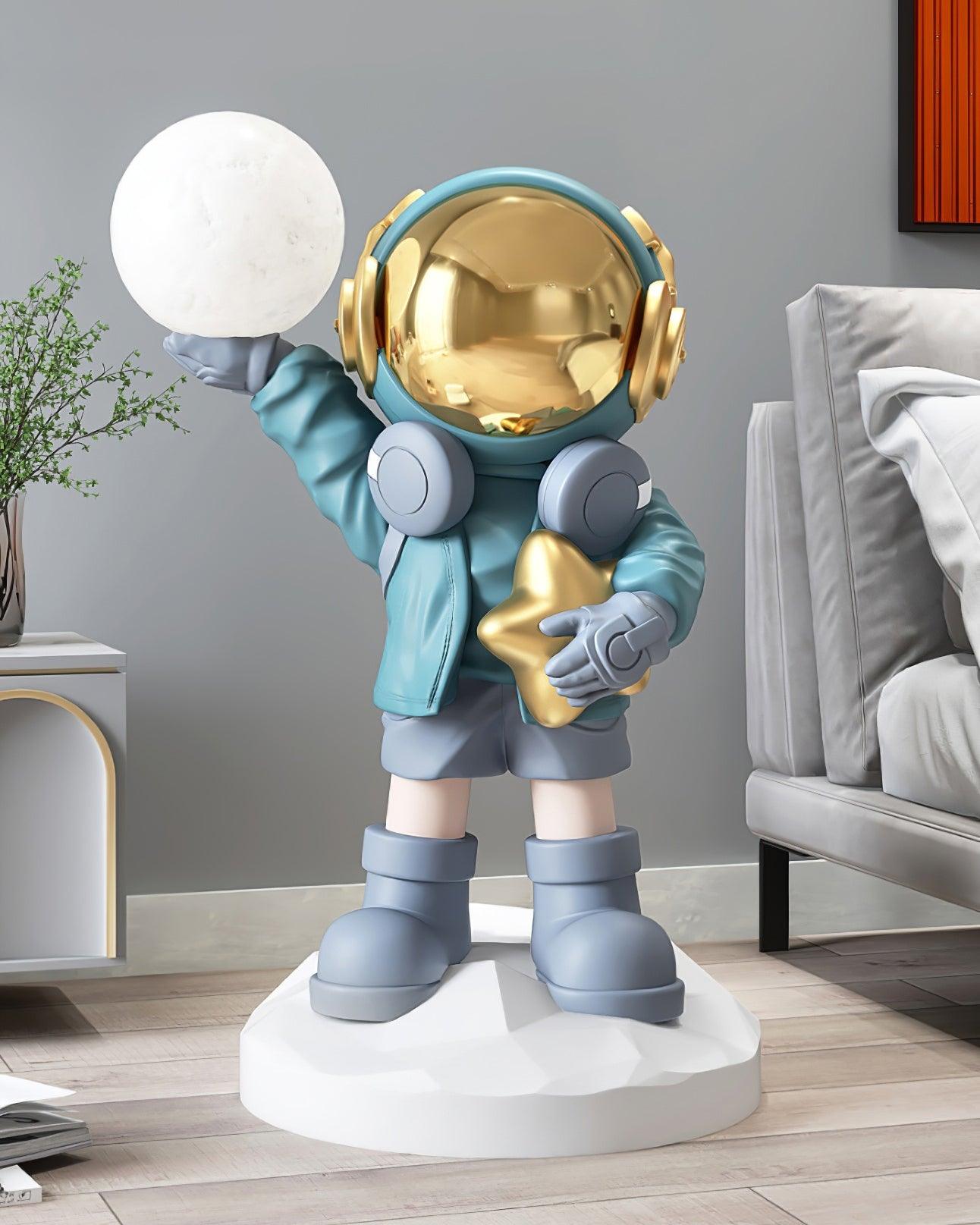 Apollo Astronaut Built-in Battery LED Floor Lamp