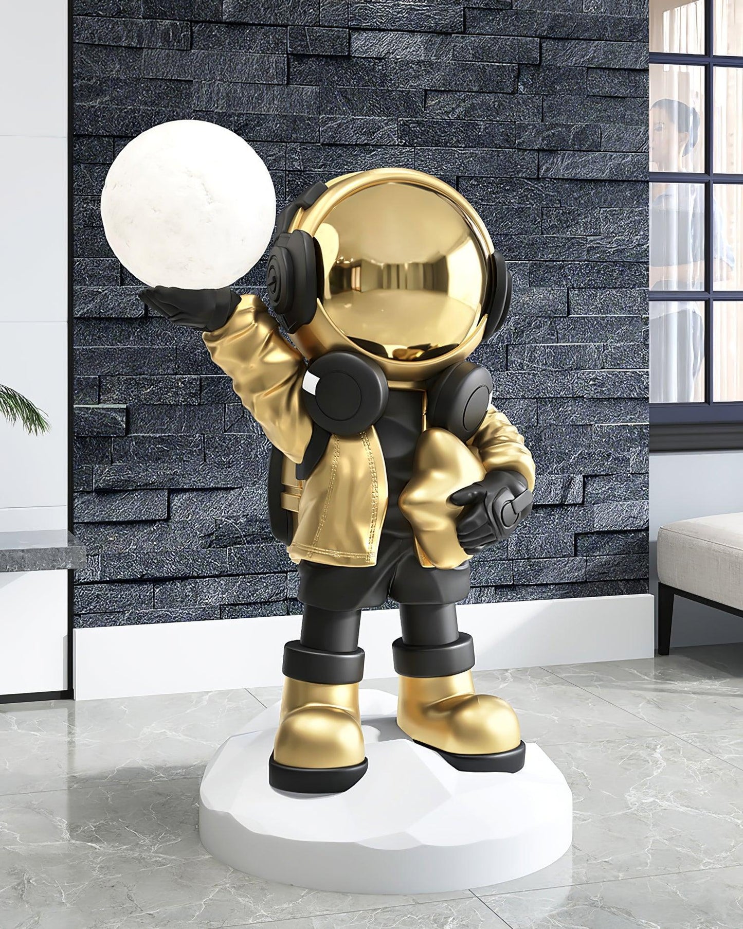 Apollo Astronaut Built-in Battery LED Floor Lamp