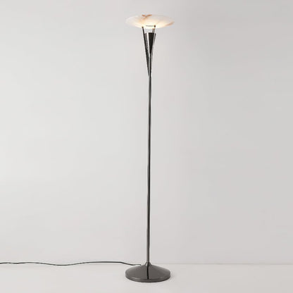 Aragon Floor Lamp LED Modern Design Black Copper Finish