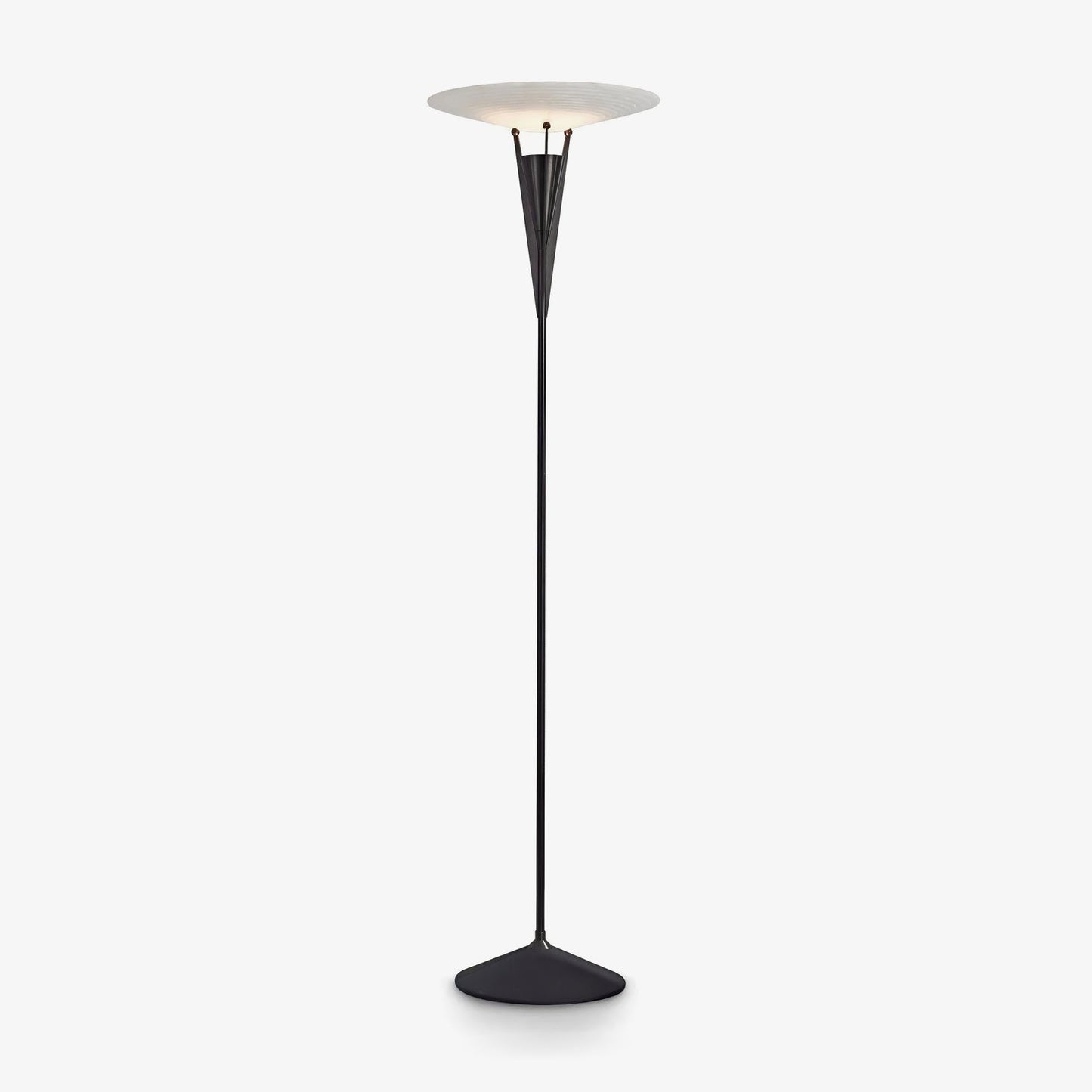 Aragon Floor Lamp LED Modern Design Black Copper Finish