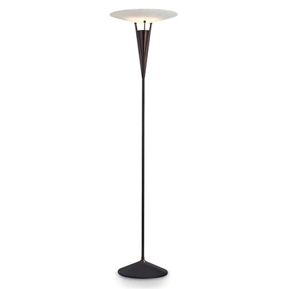 Aragon Floor Lamp LED Modern Design Black Copper Finish