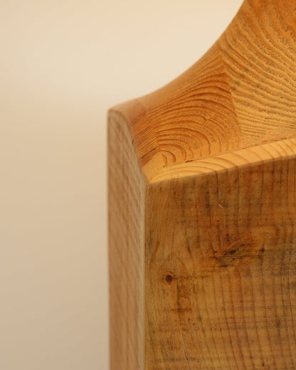 Arboreal Whisper Floor Lamp - LED, Wooden Base, Indoor Lighting