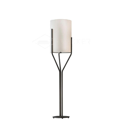 Arborescence Floor Lamp with LED, Adjustable Height, Brass Finishes