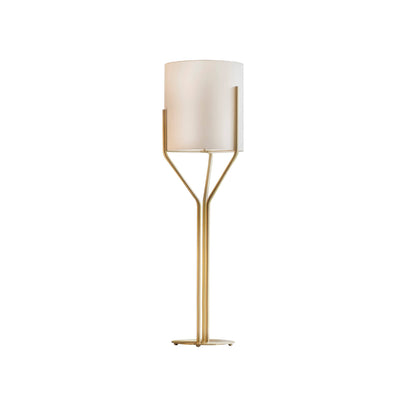 Arborescence Floor Lamp with LED, Adjustable Height, Brass Finishes