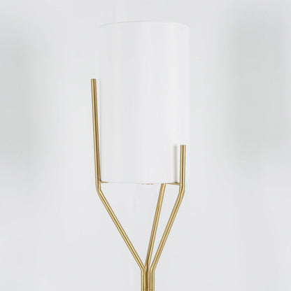 Arborescence Floor Lamp with LED, Adjustable Height, Brass Finishes