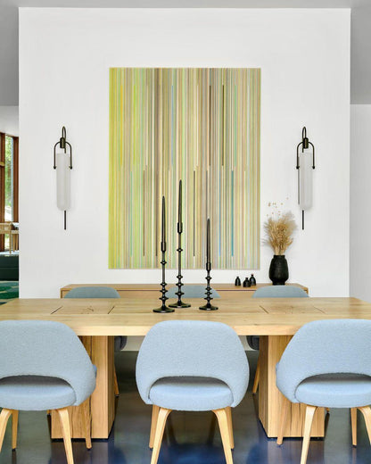 Arc Wall Lamp Set of 2, LED Glass Indoor Lighting