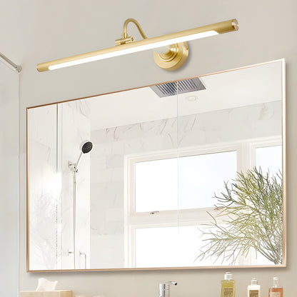 Archer Art Linear Wall Light - Antique Gold LED Design