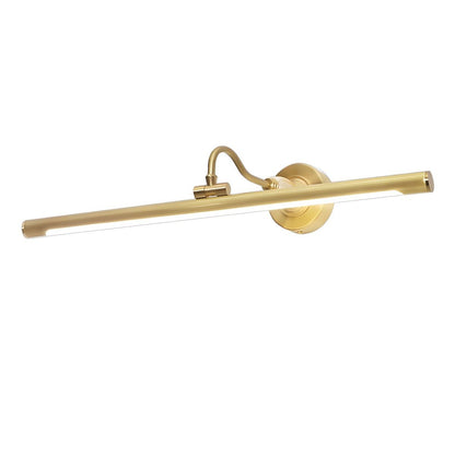 Archer Art Linear Wall Light - Antique Gold LED Design