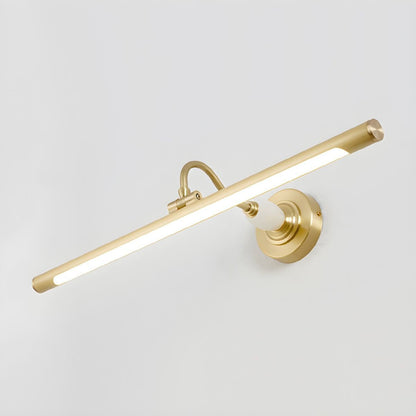 Archer Art Linear Wall Light - Antique Gold LED Design