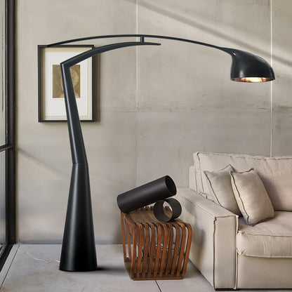 Arden Sculpture Floor Lamp - Contemporary LED Arc Design