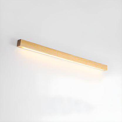 Arlo Linear Wood Wall Light Dimmable LED Indoor Lighting