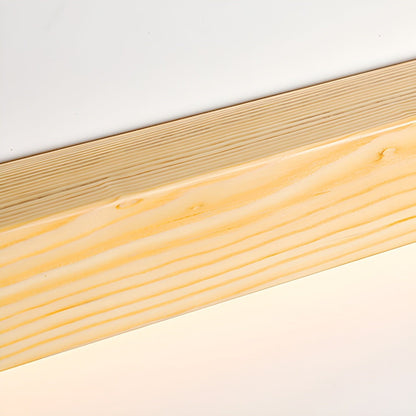 Arlo Linear Wood Wall Light Dimmable LED Indoor Lighting